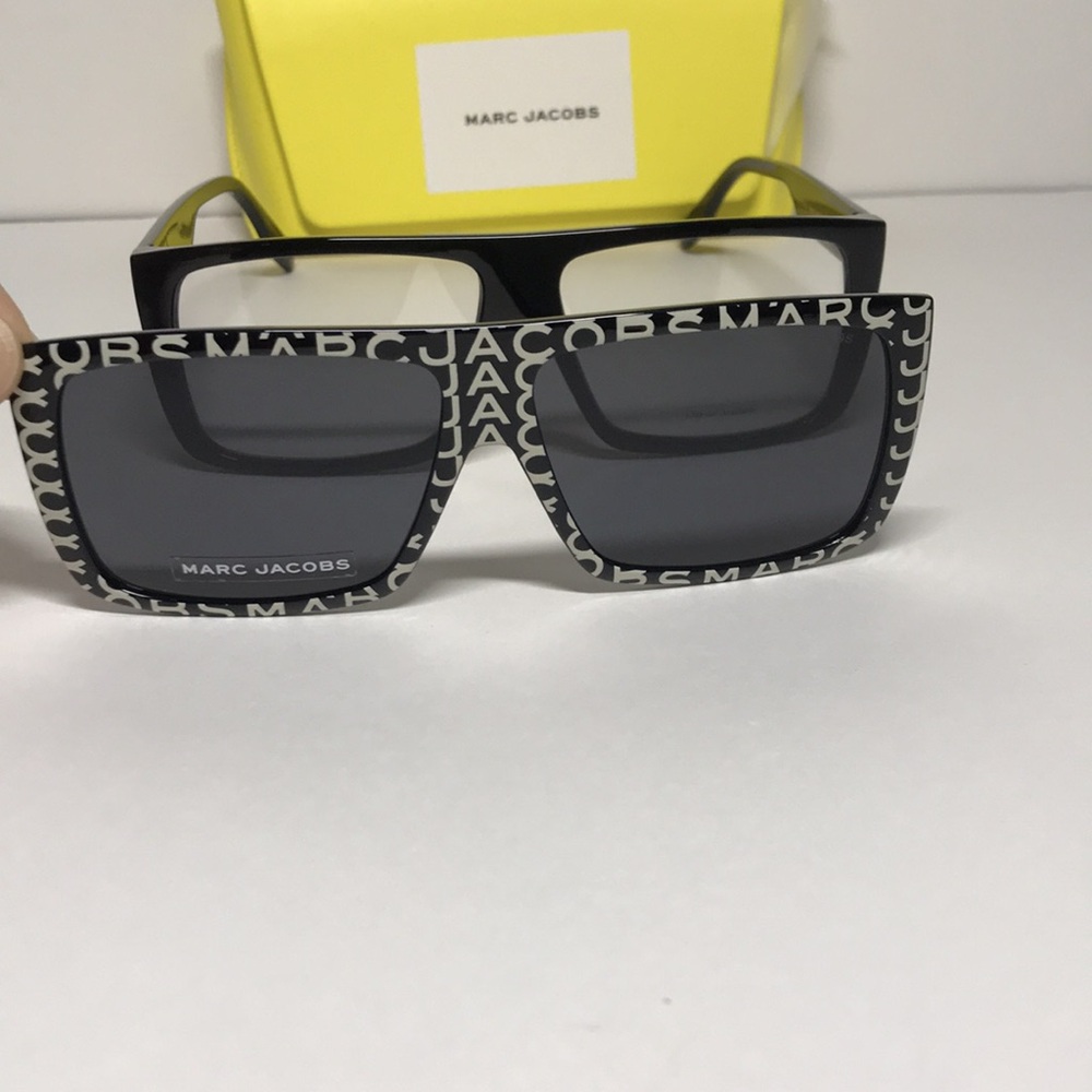 Marc Jacobs Black and White Sunglasses MARC 672/CS - Picture 7 of 15